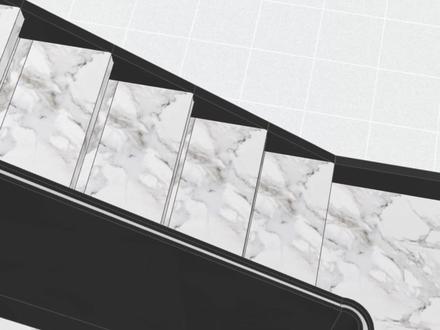 在酷大师楼梯建模中护栏圆弧转角处如何处理呢?快来试试这个小技巧吧!#酷家乐 #楼梯设计