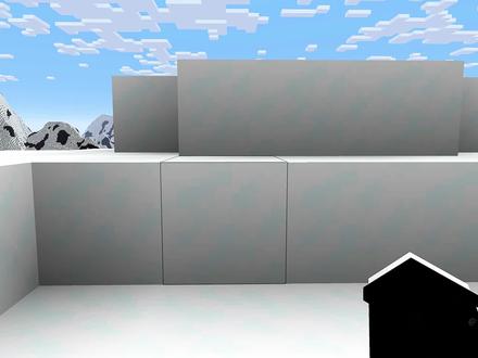 MC中的白色*绿色美学。 #我的世界 #MC #mc不灭