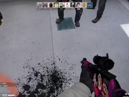 #csgo 不是我最后一个知道吧 他竟然还能加血 !