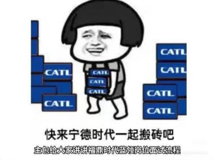 福鼎时代蓝领岗位面试流程#宁德时代 #进厂 #找工作 #不愧是我 #福鼎时代