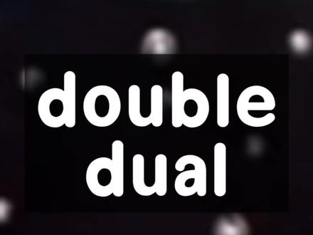 double和dual #英语#单词