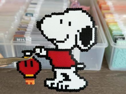 拼豆日记📕 | 新年版史努比
新年送朋友小礼物➕1
图📄:🍠咪咪momo
#拼豆 #手工 #拼豆图纸 #新年礼物 #新年