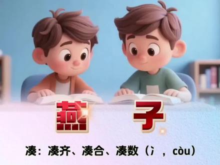 三年级下册语文|第2课《燕子》生字表
拼音+组词+部首,一页搞定预习复习
家有三年级,收藏跟着练✍️
#三年级下册语文 #生字表 #燕子 #知识分享 #小学语文