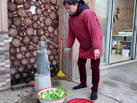 荷乡至味丨宝应春季时令菜:青菜咸肉烧河蚌