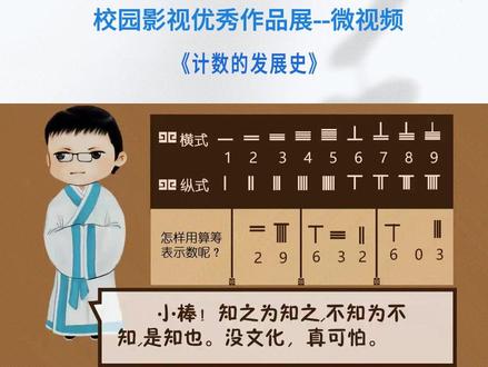 微视频——《计数的发展史》#数学 #趣味学习