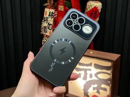 红米k90promax散热壳 新岁护机不将就!红米K90ProMax定制壳,镜头膜精准防护,环绕散热孔不影响性能,软边亲肤+磁吸支架百搭,磨砂背板耐脏耐看,新年用着超舒心~#K90ProMax配件 #新年护机必备 #防摔散热壳 #支架手机壳 #磨砂背板壳