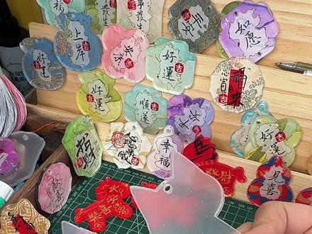 零基础也可以做的小猫挂件 今天的小猫挂件太好看了,喜欢的一起做起来吧#手作diy #手工 #手工制作 #手工diy