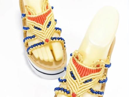 小狐狸凉拖鞋之小灵狐教程二#手工凉鞋 #手工编织零基础教学 #手工凉鞋编织教程 ##编绳手艺人 #哎呦喂你鞋真好看