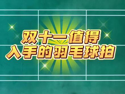 双十一值得入手的羽毛球拍。#羽毛球拍 #胜利 #大铁锤 #小铁锤 #羽毛球