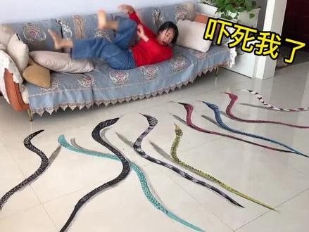 在家里画一群蛇,‘差点’引来真蛇,哈哈哈