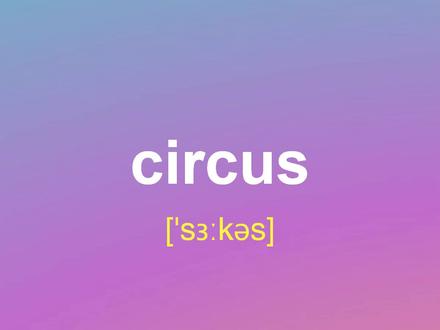 雅思高频词汇 circus #英语 #学英语 #每日英语 #雅思 #雅思口语 #英语没那么难