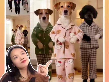 一键生成萌宠视频#抖出新姿势 #在ai世界里起舞 #狗狗跳舞视频 #狗狗 #猫咪