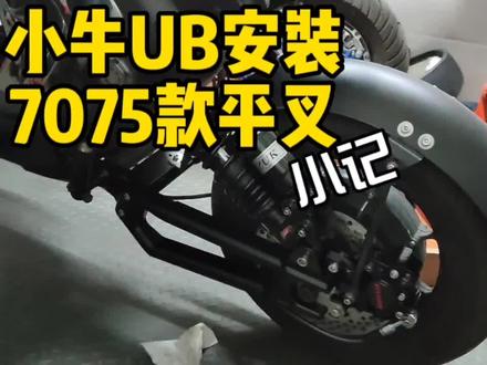 给朋友车换一个平叉#撸车日常 #让骑行成为一种生活 #这才是男人的玩具 #小牛