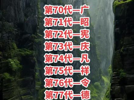 孟家人在哪里,来看看您是什么辈分