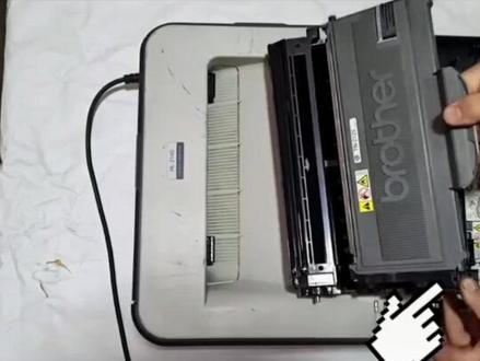 兄弟打印机粉盒复位的方法教程,有了这个就可以自己加墨粉了#硒鼓加墨粉 #清零 #兄弟打印机清零步骤