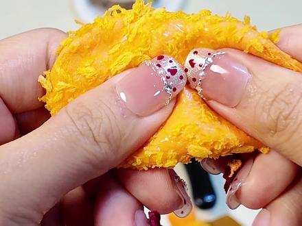 捏粘土做的美食#手工 #解压#有趣#仿真食玩