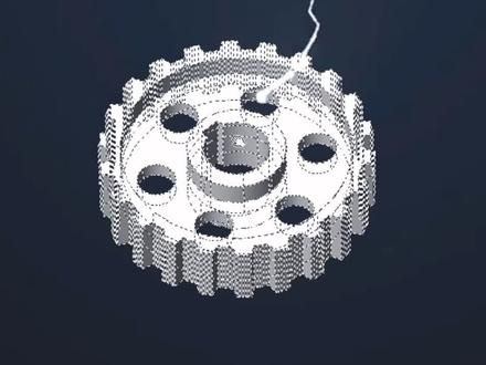 如何用CAD画立体齿轮⚙非渐开线️#你学会了吗 #cad