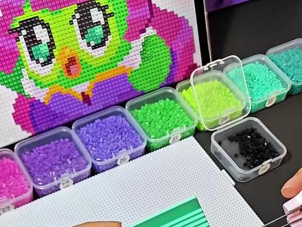 美少女多儿!起飞! 爱拼才会赢#拼豆 #极度舒适 #解压 #多邻国 #美少女战士