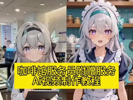 教大家免费制作ai咖啡店员的特色服务视频教程 AI咖啡馆附赠服务 AI咖啡馆附赠服务事件 咖啡厅服务员原版 ai咖啡厅服务员 AI咖啡店员附赠服务 #ai咖啡店员附赠服务 #小云雀AI #小云雀爆款马上成片 #小云雀seedance #ai咖啡馆附赠服务 AI咖啡馆附赠服务特效 AI咖啡馆附赠服务视频特效制作教程