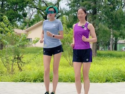怎么跑更快?用髋,跟奥运冠军学起来@王丽萍竞走奥运冠军 #跑步 #燃脂的一百种方式 #跑姿