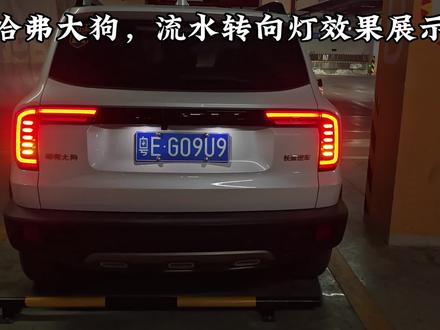 哈弗大狗,流水转向灯模块安装教程,效果展示#哈弗大狗
