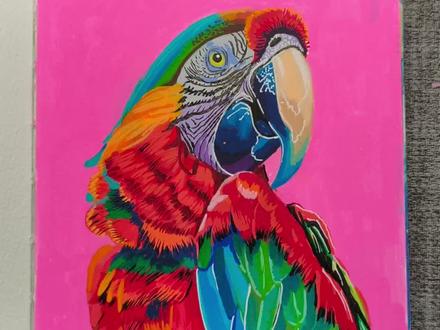 丙烯马克笔|画个鹦鹉,画个彩色的鹦鹉 歌马丙烯马克笔
#丙烯马克笔绘画#画画教程#零基础学画画 #一起学画画 #歌马丙烯马克笔