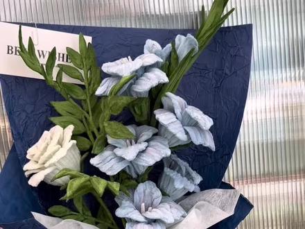 剑兰花束,玫瑰花教程#手工diy #玫瑰花 #扭扭棒玫瑰花教程