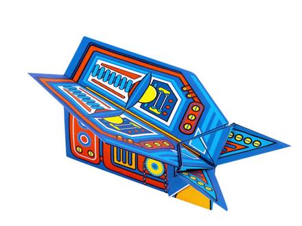 喷火轰炸机折法教程#奕思瑞纸飞机#奕思瑞