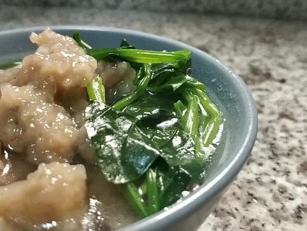 刚学会的滑肉汤#为四川美食打call