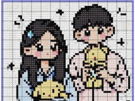 今天教大家怎么把喜欢的图片变成这种拼豆图纸#醒图创作者 #醒图 #拼豆 #拼豆图纸 #拼豆新手