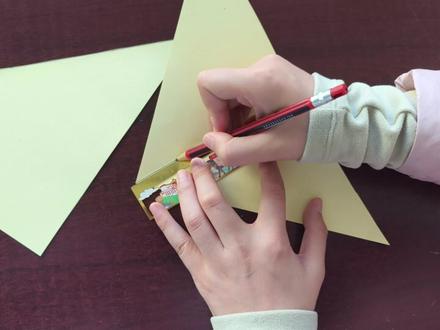 一起来做七巧板吧#手工折纸 #七巧板拼图