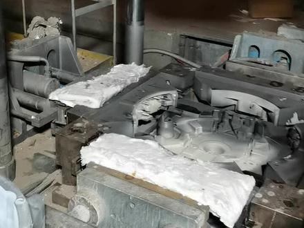 #自动化设备 #铸造 铝合金低压铸造飞轮壳