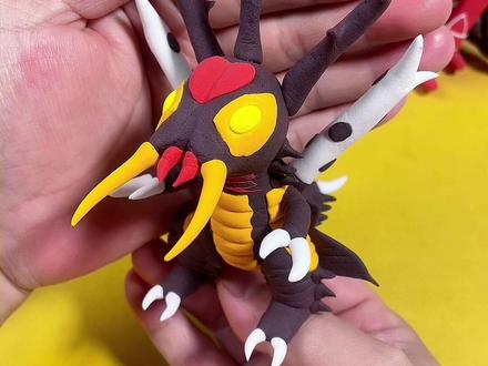 用超轻粘土捏艾斯奥特曼Q版超兽阿里蓬塔 #创作者中心 #创作灵感 #粘土教程 #艾斯奥特曼 #阿里蓬塔 @抖音小助手 大家一起捏奥特曼和怪兽吧