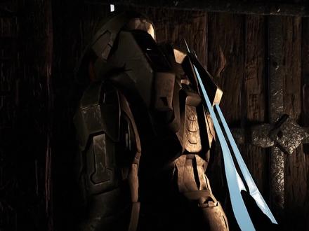 【梦幻联动】士官长与DOOM的北欧之战 #战神4 #光环 #doom