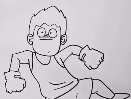 #开心锤锤 搞笑动漫,看动画学画画#简笔画