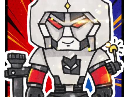 一笔一画教你画 #变形金刚 #威震天 #创作灵感 #简笔画 #简笔画教程 #手绘