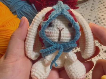 祖母格垂耳兔的钩织教程来啦
#手工diy #爱生活爱编织 #零基础学钩针