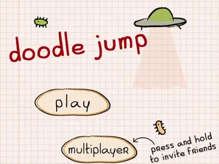 涂鸦跳跃(Doodle Jump)手机操作一命13万