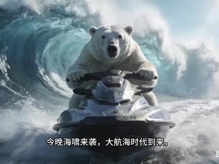 今晚海啸来袭,十二星座决定你的海上庇护所!(上)#AIGC #十二星座