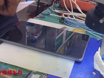 华为平板M3青春版更换电池,拆解视频全过程