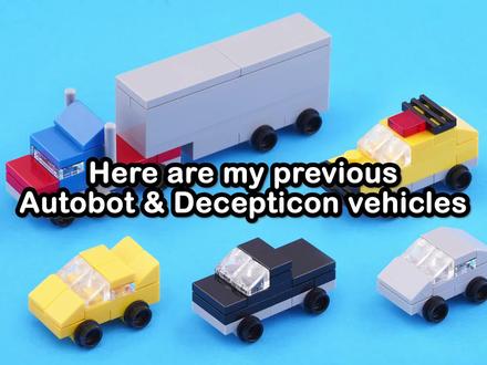 乐高MOC教程:变形金刚博派迷你汽车 #乐高 #变形金刚