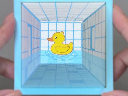 是眼睛骗了你吗❓你看见的是凹的还是凸的池核哪❓。#手工 #手工diy #手工制作 #创作灵感 #梦核