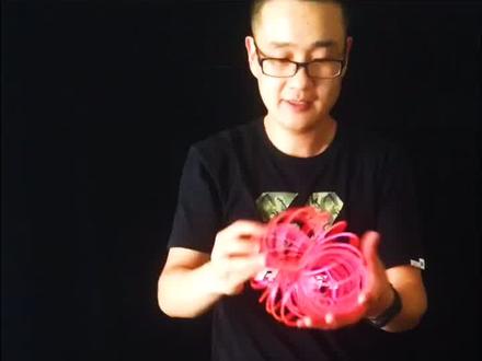 解开缠绕的彩虹圈