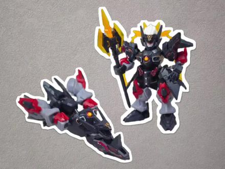 DIY天尘级吕布单体插拔变形@森宝积木人 #森宝积木人 #森宝王者积木人 #森宝积木天尘级 #吕布末日机甲 #王者荣耀