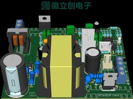 1月12日 #焊接 反击式开关电源学习板焊接教程/充电器学习板焊接教程