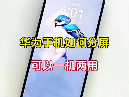 华为手机如何打开分屏功能,可以一机两用#华为手机小技巧 #手机使用技巧 #玩转数码 #内容启发搜索 #数码科技
