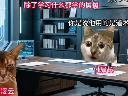 除了学习什么都学的舅舅!!第十一集!! #猫meme #诡异 #虚构演绎仅供娱乐