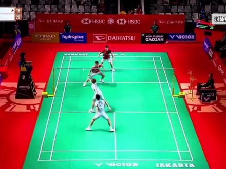 刘阳陈旭君不敌省队组合,止步印尼大师赛资格赛#羽毛球 #刘阳 #刘阳刘毅 #国羽男双 #梁王组合