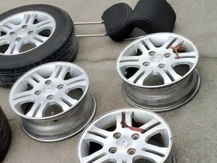 10/16款奔奔mini拆车铝合金轮毂#长安奔奔迷你改装 #长安奔奔迷你二手车