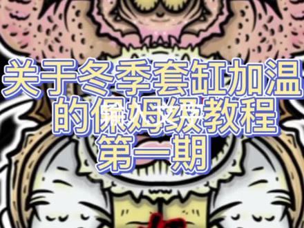 平时问我冬天怎么加温的龟友,关于冬季套缸加温的保姆级教学他来了,视频有点长,明天做第二期,还有啥不懂得可以讨论,视频也做的比较详细了。 #乌龟加温 #冬季加温 #鳄龟 #养龟日常